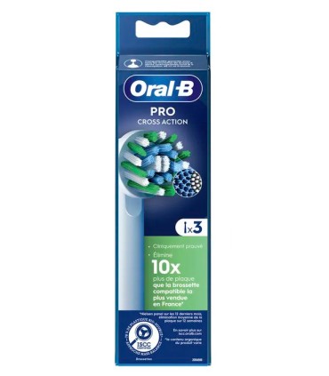 ORAL-B PRO RECAMBIO CEP ELECTRICO CROSS ACTION 3U