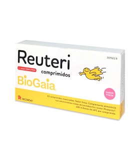 REUTERI SABOR FRESA 10 COMPRIMIDOS