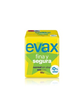 COMPRESAS EVAX FINA Y SEGURA NORMAL 16 COMPRESAS