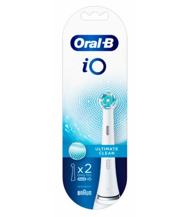 ORAL-B IO RECAMBIO CEP ELECTRICO ULTIMATE CLEAN 2U BLANCO