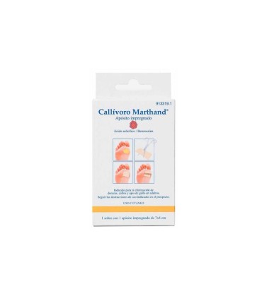 CALLIVORO MARTHAND 1 APOSITO IMPREGNADO 7 X 4 CM