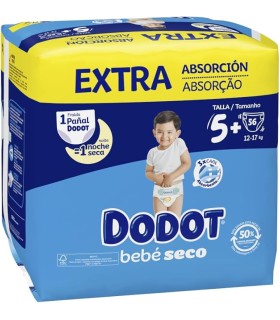 DODOT BEBE SECO EXTRA TALLA 5 56 UND