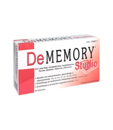 DEMEMORY STUDIO 30 CÁPSULAS
