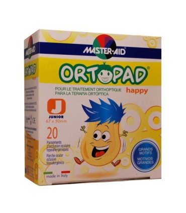 ORTOPAD HAPPY PARCHE OCULAR JUNIOR