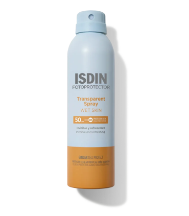 ISDIN FOTOPROTECTOR 50 SPRAY TRANSPARENT WET SKIN 250ML