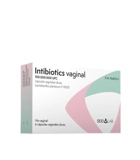 INTIBIOTICS VAGINAL 100.000.000 UFC 6 CAPSULAS VAGINALES