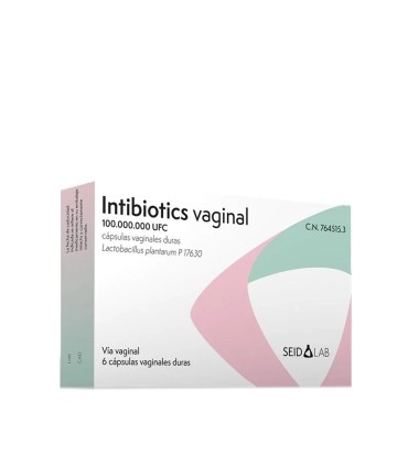 INTIBIOTICS VAGINAL 100.000.000 UFC 6 CAPSULAS VAGINALES