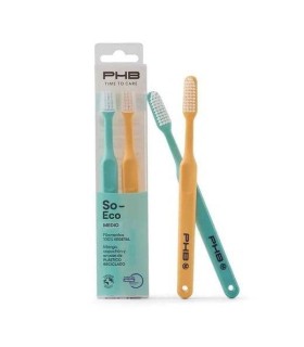 PHB CEPILLO DENTAL ADULTO MEDIO ECO 2 U DUPLO
