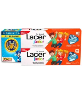 LACER PASTA INFANTIL FRESA 75ML PACK
