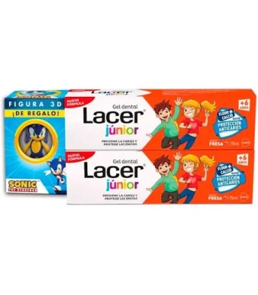 LACER PASTA INFANTIL FRESA 75ML PACK