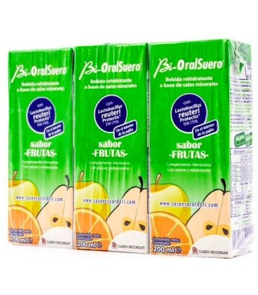 BIORALSUERO 200 ML SABOR FRUTAS 2 TETRABIK