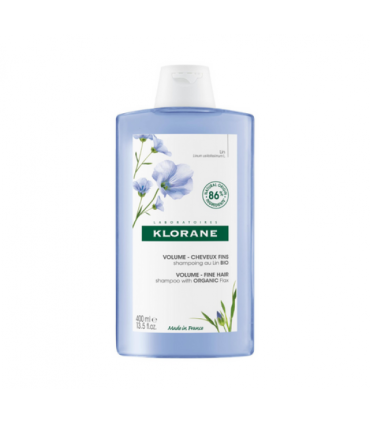 KLORANE CHAMPU A LAS FIBRAS DE LINO 400 ML