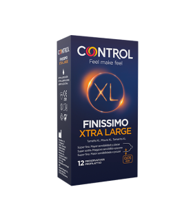 CONTROL FINISSIMO XL PRESERVATIVOS 12UDS