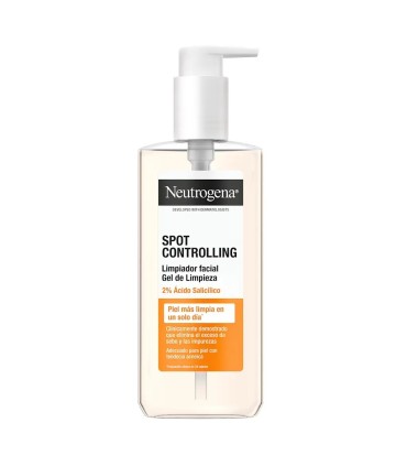 NEUTROGENA SPOT CONTROLLING LIMPIADOR FACIAL CON ACIDO SALICILICO 200ML