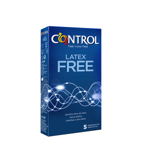CONTROL PRESERVATIVO LÁTEX FREE 5 UDS