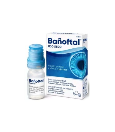 BAÑOFTAL MULTIDOSIS OJO SECO 0.4% 10 ML