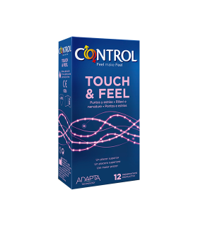 CONTROL INTENSE TOUCH & FEEL PRESERVATIVOS 12 UNIDADES