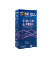 CONTROL INTENSE TOUCH & FEEL PRESERVATIVOS 12 UNIDADES