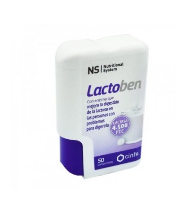 NS LACTOBEN 50 COMPRIMIDOS