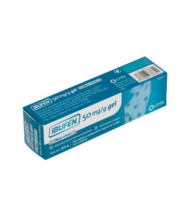 IBUFEN 50 MG/G GEL CUTANEO 1 TUBO 50 G