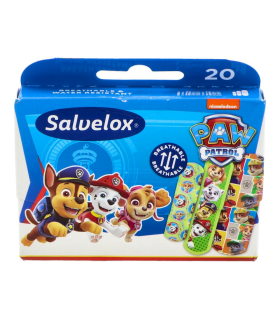 SALVELOX APOSITO ADHESIVO PAW PATROL 20 TIRAS SURTIDAS