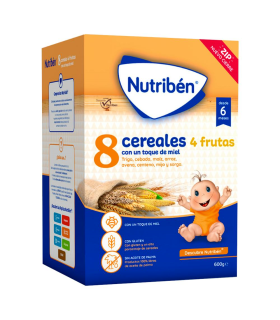 NUTRIBEN 10 CEREALES MIEL 600 G