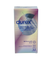 DUREX INVISIBLE EXTRA FINO EXTRA LUBRICADO PRESERVATIVOS 12 UNIDADES