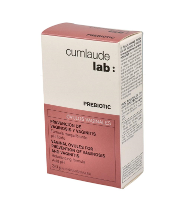 RILASTIL CUMLAUDE LAB: PREBIOTIC 10 OVULOS VAGINALES