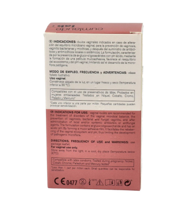 RILASTIL CUMLAUDE LAB: PREBIOTIC 10 OVULOS VAGINALES
