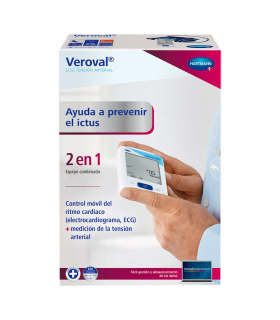 VEROVAL BRAZO TENSIOMETRO AUTOMATICO DE BRAZO Y ECG  22-42 CM