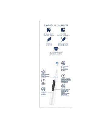 ORAL-B IO5 CEPILLO DENTAL ELECTRICO  3 RECAMBIOS + 1 FUNDA + 1 PASTA DE DIENTES