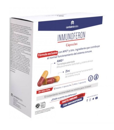INMUNOFERON 90 CAPSULAS DUPLO 40 % DTO