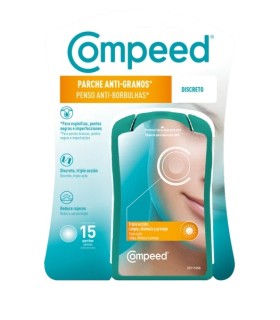 COMPEED PARCHE ANTI-GRANOS DISCRETO TRIPLE ACCION 15 U