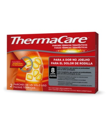 THERMACARE PARCHE TERMICO RODILLA 2 PARCHES