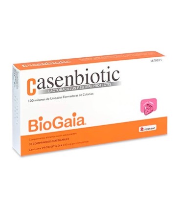 CASENBIOTIC SABOR FRESA 30 COMPRIMIDOS