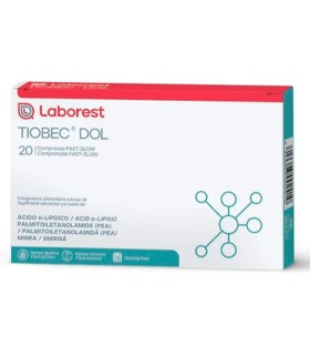 TIOBEC DOL 20 COMPRIMIDOS