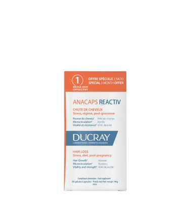 DUCRAY ANACAPS REACTIV 90CAPS