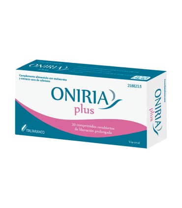 ONIRIA PLUS 30 COMPRIMIDOS RECUBIERTOS LIBERACION PROLONGADA