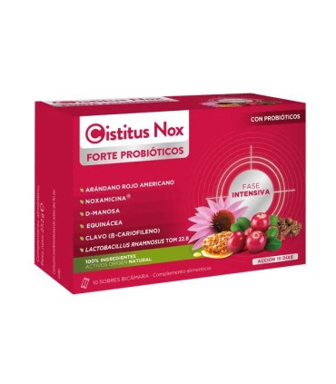 CISTITUS NOX FORTE PROBIOTICOS 10 SOBRE BICAMARA