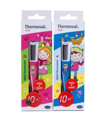 TERMOMETRO DIGITAL THERMOVAL RAPID MEDICION RAPI KIDS COLOR