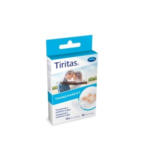 TIRITAS PLASTICO TRANS 20 U