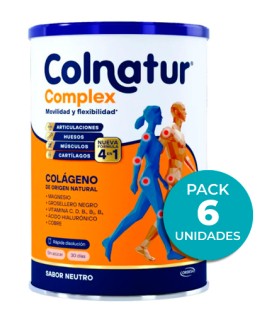 COLNATUR COMPLEX SABOR NEUTRO PACK 6 UNIDADES
