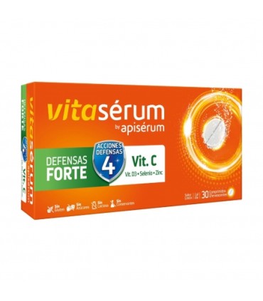 APISERUM VITASERUM DEFENSAS FORTE 30 COMPRIMIDOS EFERVESCENTES