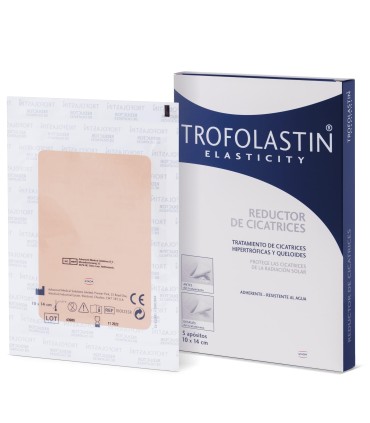 TROFOLASTIN REDUCTOR DE CICATRICES 10 X 14CM 5 UNIDADES