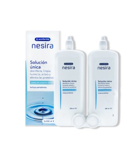 ACOFARMA NESIRA SOLUCION UNICA PARA LENTILLAS 2 UNIDADES 250 ML