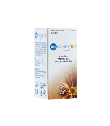 VISNEUROX B12 OMK2 SOLUCION OFTALMICA ESTERIL 10 ML