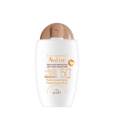 AVENE SOLAR FLUIDO MINERAL SPF50+ COLOR 40ML