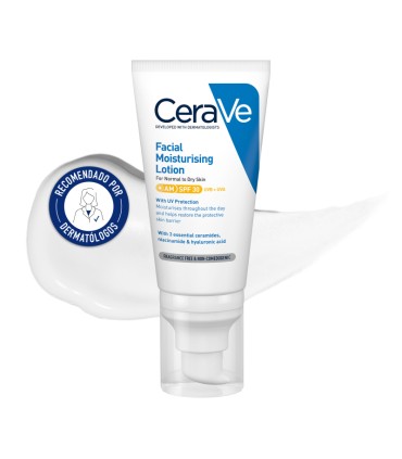 CERAVE LOCION HIDRATANTE DE ROSTRO SPF 25 52 ML
