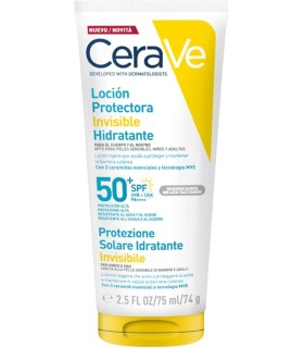 CERAVE SOLAR LOCION PROTECTORA INVISIBLE HIDRATANTE SPF50 75ML