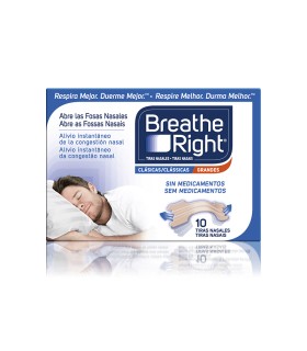 BREATHE RIGHT GRANDE 10 TIRAS NASALES